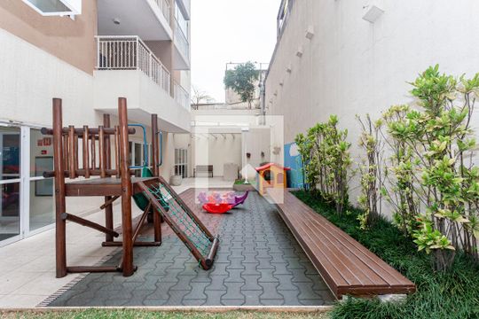 Área comum de apartamento para alugar com 2 quartos, 58m² em Vila das Merces, São Paulo