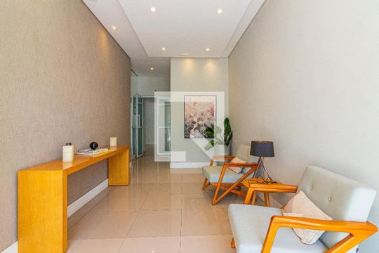 Hall de entrada de apartamento à venda com 1 quarto, 51m² em Vila Leopoldina, São Paulo