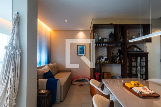 Sala de apartamento à venda com 1 quarto, 51m² em Vila Leopoldina, São Paulo