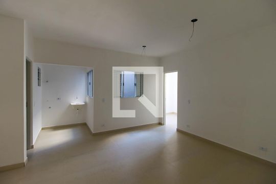 Sala/Cozinha de apartamento à venda com 1 quarto, 28m² em Vila Anadir, São Paulo