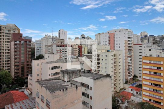 Vista de kitnet/studio para alugar com 1 quarto, 24m² em Vila Buarque, São Paulo