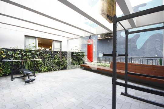 Área comum  de kitnet/studio para alugar com 1 quarto, 21m² em República, São Paulo