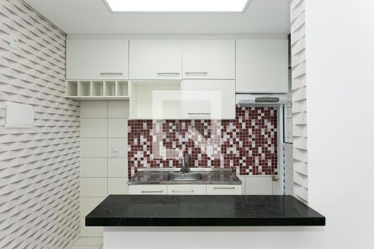 Cozinha de apartamento à venda com 2 quartos, 48m² em Penha de França, São Paulo
