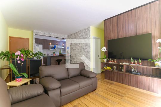 Sala de apartamento à venda com 2 quartos, 64m² em Parque Assunção, Taboão da Serra