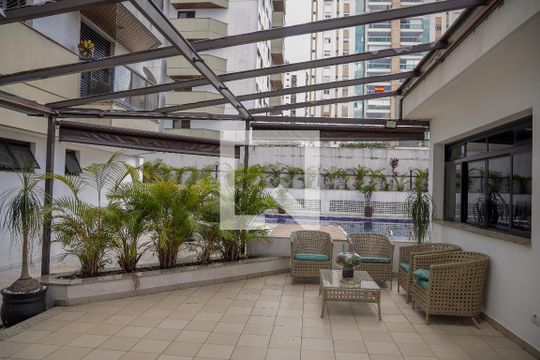 Área comum - Piscina de apartamento à venda com 3 quartos, 210m² em Jardim Anália Franco, São Paulo