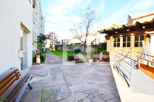 Área comum de apartamento à venda com 2 quartos, 60m² em São José, Porto Alegre