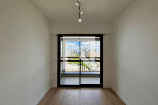 Sala de apartamento para alugar com 1 quarto, 29m² em Brooklin Paulista, São Paulo