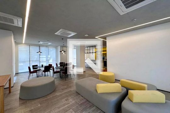 Área comum de apartamento para alugar com 1 quarto, 29m² em Brooklin Paulista, São Paulo