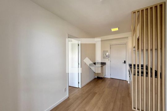 Sala de apartamento para alugar com 1 quarto, 29m² em Brooklin Paulista, São Paulo