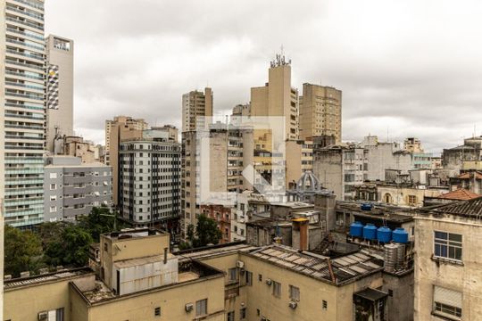 Vista do Quarto de apartamento à venda com 1 quarto, 50m² em Campos Elíseos, São Paulo