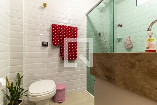 Banheiro de apartamento à venda com 1 quarto, 50m² em Campos Elíseos, São Paulo