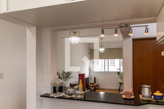 Cozinha de apartamento à venda com 1 quarto, 50m² em Campos Elíseos, São Paulo