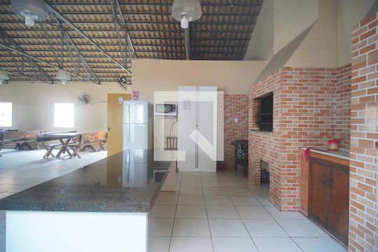 Área comum - Salão de festas de apartamento à venda com 2 quartos, 51m² em Canudos, Novo Hamburgo
