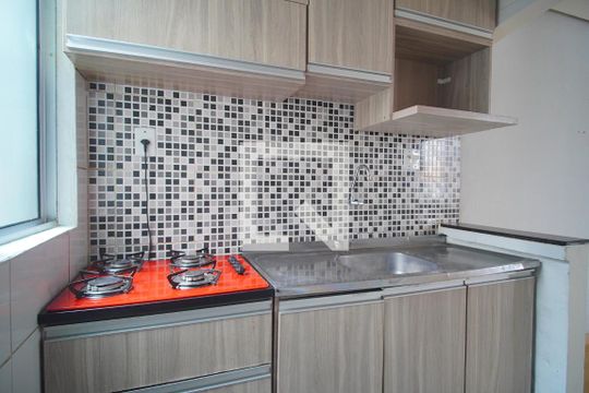 Cozinha de apartamento à venda com 2 quartos, 51m² em Canudos, Novo Hamburgo
