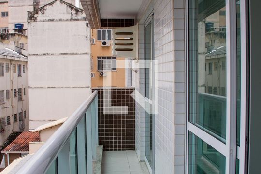 Varanda da Sala de apartamento à venda com 4 quartos, 94m² em Cachambi, Rio de Janeiro