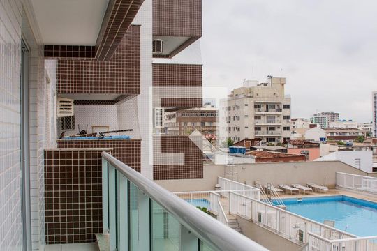 Varanda da Sala de apartamento à venda com 4 quartos, 94m² em Cachambi, Rio de Janeiro
