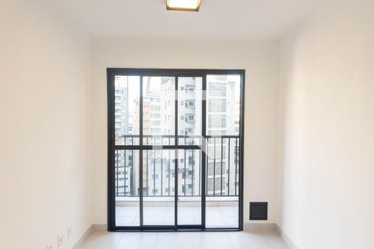 Sala/Cozinha de apartamento à venda com 2 quartos, 43m² em Centro Histórico de São Paulo, São Paulo