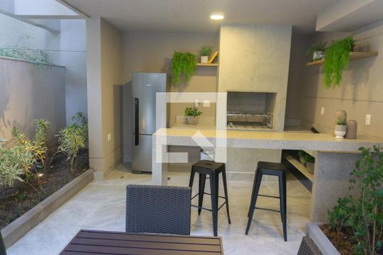 Área comum - Churrasqueira de apartamento à venda com 2 quartos, 43m² em Centro Histórico de São Paulo, São Paulo