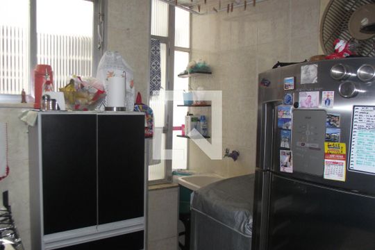 Área de Serviço de apartamento à venda com 2 quartos, 65m² em Sampaio, Rio de Janeiro