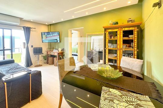 Sala de Jantar de apartamento para alugar com 2 quartos, 72m² em Ingleses do Rio Vermelho, Florianópolis