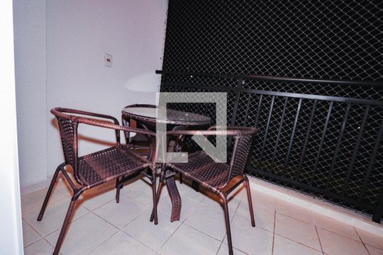 Varanda de apartamento para alugar com 2 quartos, 60m² em Vila Gomes, São Paulo