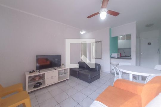 Sala de apartamento para alugar com 2 quartos, 55m² em Centro, Guarujá