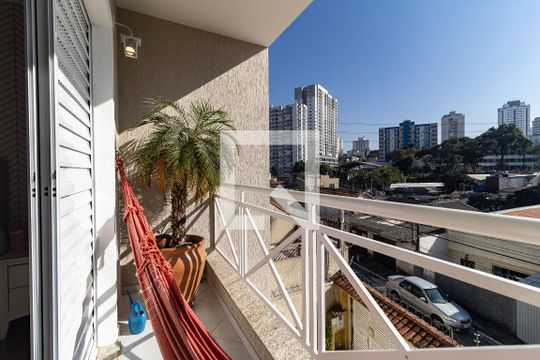 Varanda da Suíte  de casa à venda com 3 quartos, 149m² em Vila Nair, São Paulo