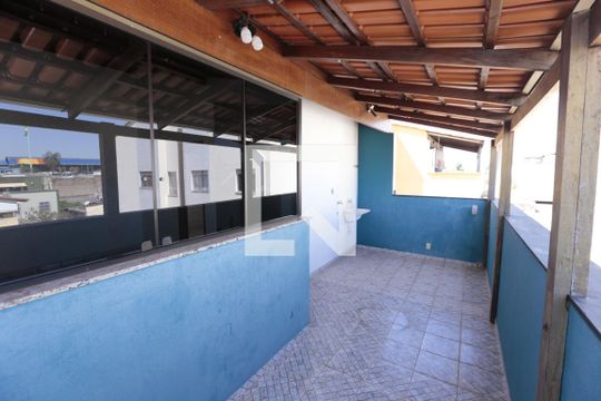 Área externa de apartamento para alugar com 3 quartos, 100m² em Novo Eldorado, Contagem