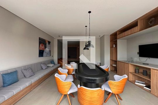 Área comum de apartamento à venda com 2 quartos, 70m² em Jardim Caravelas, São Paulo