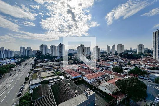 Vista de apartamento à venda com 2 quartos, 70m² em Jardim Caravelas, São Paulo