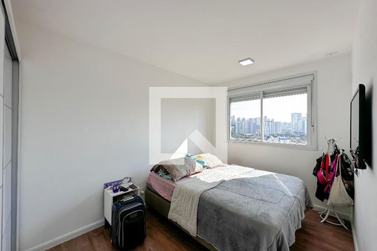 Suíte de apartamento à venda com 2 quartos, 70m² em Jardim Caravelas, São Paulo