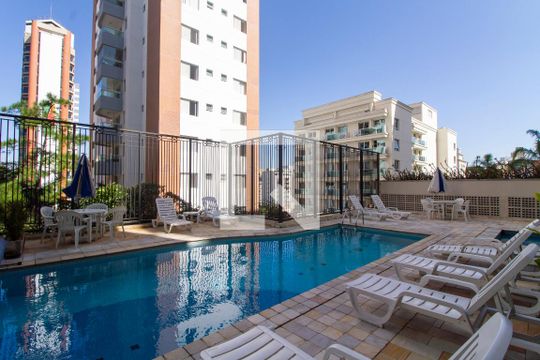 Área comum - Piscina de apartamento para alugar com 2 quartos, 70m² em Pinheiros, São Paulo
