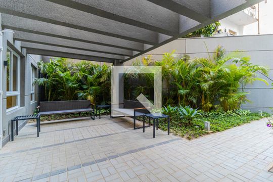Jardim de apartamento à venda com 1 quarto, 28m² em República, São Paulo