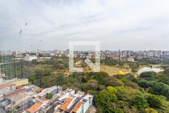 vista da Varanda da Sala de apartamento à venda com 2 quartos, 67m² em Vila Eldízia, Santo André