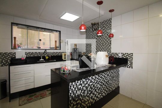 Cozinha de casa de condomínio à venda com 4 quartos, 360m² em Freguesia (jacarepaguá), Rio de Janeiro