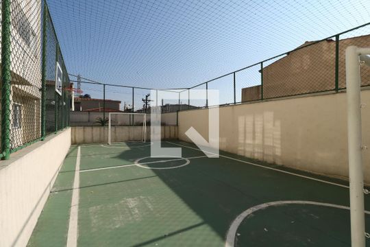 Área comum - Quadra Esportiva de apartamento à venda com 2 quartos, 55m² em Vila Humaitá, Santo André