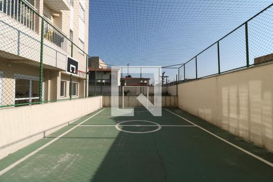 Área comum - Quadra Esportiva de apartamento à venda com 2 quartos, 55m² em Vila Humaitá, Santo André