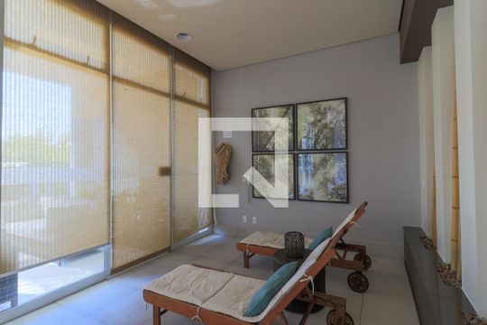 Área comum - Spa de apartamento para alugar com 1 quarto, 45m² em Brooklin Paulista, São Paulo