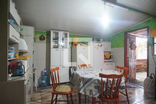 Cozinha de casa à venda com 2 quartos, 80m² em Campina, São Leopoldo