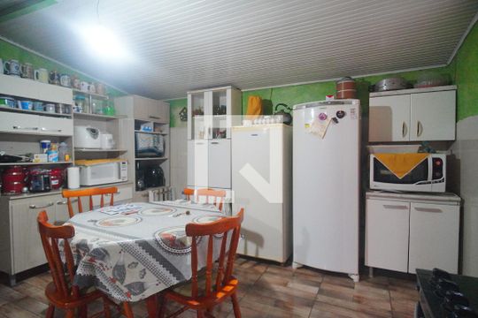 Cozinha de casa à venda com 2 quartos, 80m² em Campina, São Leopoldo