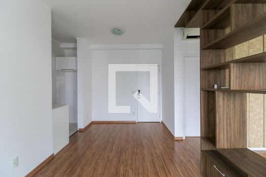 Sala de apartamento para alugar com 1 quarto, 49m² em Campo Belo, São Paulo