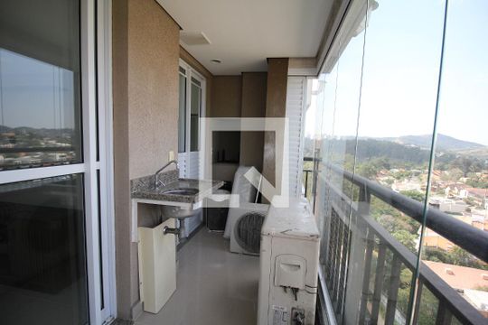 Varanda gourmet de apartamento para alugar com 2 quartos, 61m² em Melville Empresarial I E Ii, Barueri