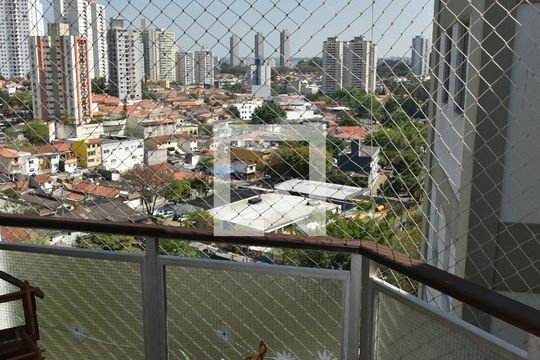 Varanda da Sala de apartamento à venda com 2 quartos, 65m² em Jardim Taquaral, São Paulo