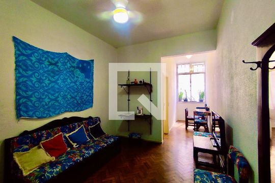 Sala de apartamento para alugar com 2 quartos, 68m² em Ipanema, Rio de Janeiro
