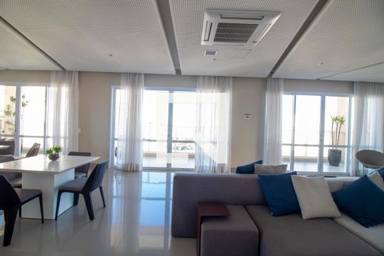 Área comum - Salão de festas de kitnet/studio para alugar com 1 quarto, 49m² em Campo Belo, São Paulo