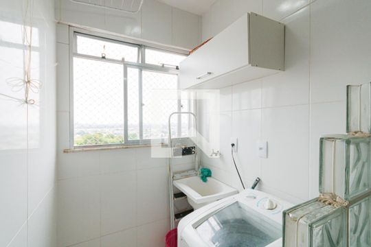 Área de Serviço de apartamento para alugar com 2 quartos, 55m² em Freguesia de Jacarepaguá, Rio de Janeiro