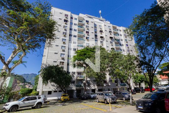 Fachada de apartamento para alugar com 2 quartos, 55m² em Freguesia de Jacarepaguá, Rio de Janeiro