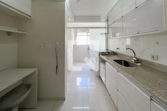 Cozinha de apartamento para alugar com 4 quartos, 97m² em Centro, São Bernardo do Campo