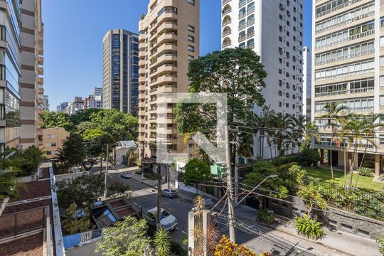 Varanda - Vista de apartamento para alugar com 1 quarto, 214m² em Jardim Paulista, São Paulo