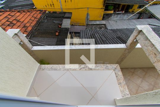 Varanda da Suíte 1 de casa de condomínio à venda com 2 quartos, 112m² em Vila Alpina, São Paulo
